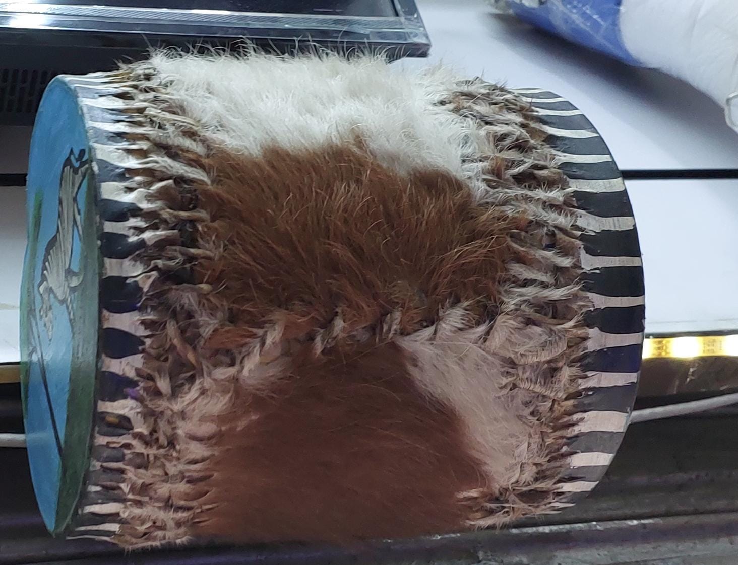 painted small drum